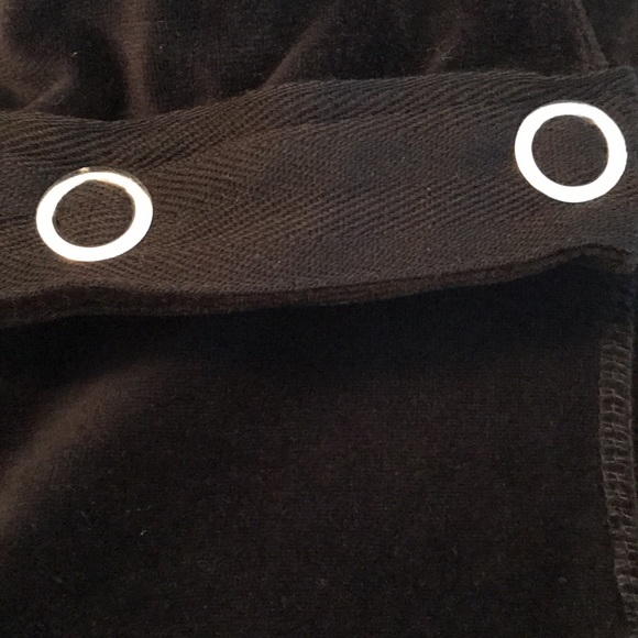 OPAQUE CASUALS LARGE BLACK VELOUR JACKET🆕 - Picture 8 of 12